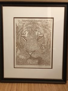 Az Kanamer Etching by Guillaume Azoulay