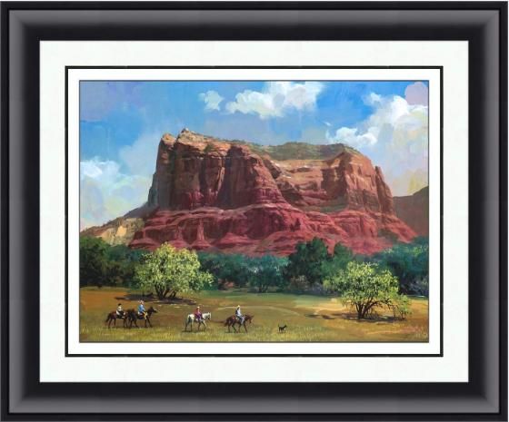 Sedona- Big Red Rock by Alexander Chen
