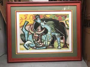 The Bullfight by Pablo Picasso