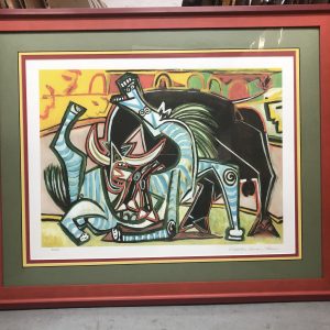 The Bullfight by Pablo Picasso