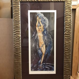 Fountain Nude by Louis Icart