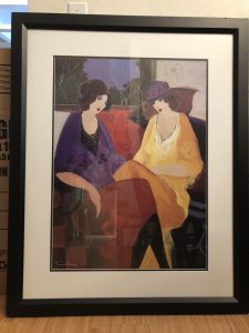 In The Lounge by Itzchak Tarkay