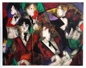 Grand Orchestra by Linda Le Kniffe