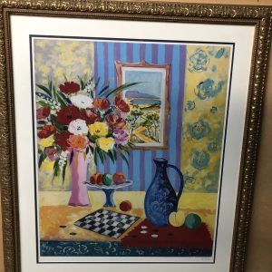 Le Vase Bleu de Madrid by Jean Claude Picot