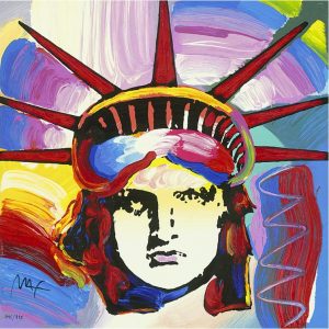 Liberty Head by Peter Max