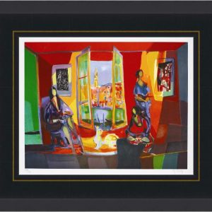 L'Interieur Venitian 3 Femmes by Marcel Mouly