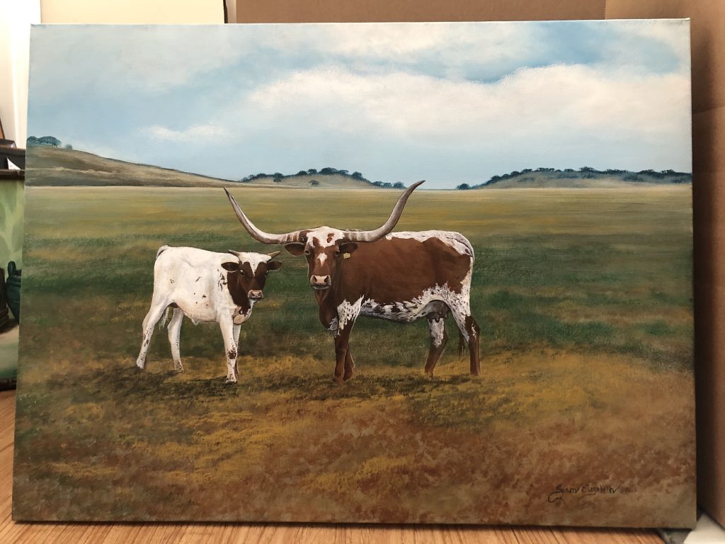 Long Horns by Susan Elizabeth Wolding