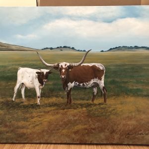 Long Horns by Susan Elizabeth Wolding