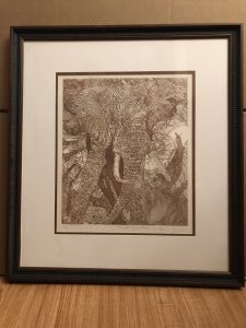 Old Guard Etching by Guillaume Azoulay