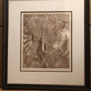 Old Guard Etching by Guillaume Azoulay