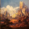 Pinnacles by Maxfield Parrish