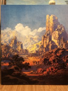 Pinnacles by Maxfield Parrish