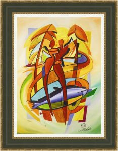 Seaside Sunset by Alfred Gockel