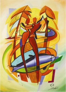 Seaside Sunset by Alfred Gockel