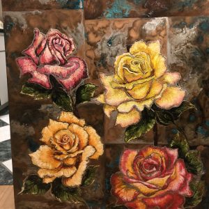 Shiny Roses by Juan Arroyo