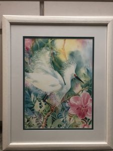 Snowy Egret by Carol Perry