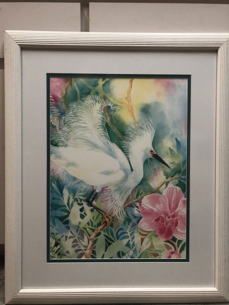 Snowy Egret by Carol Perry