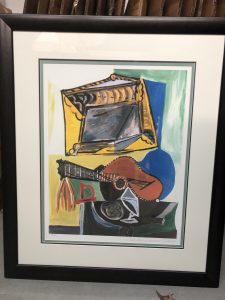 Still Life Guitar by Pablo Picasso