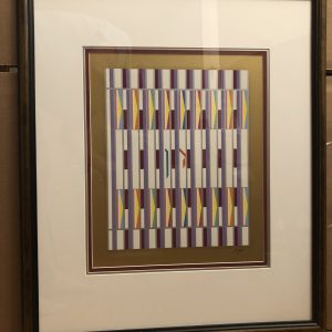 12 Tribes of Dan in Gold by Yaacov Agam