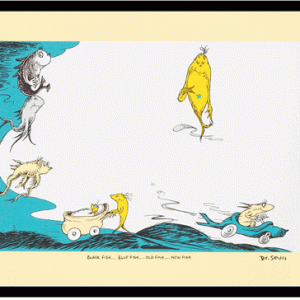 Black Fish, Blue Fish by Dr Seuss