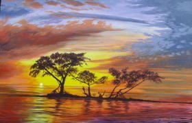 Tropical Island by Susan Elizabeth Wolding