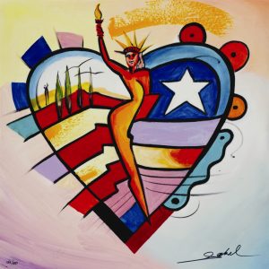 Lady Liberty by Alfred Gockel