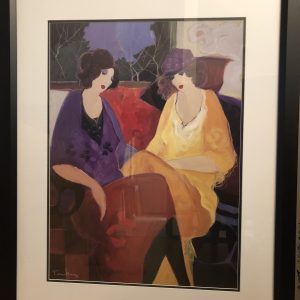 Nicole and Chloe by Itzchak Tarkay