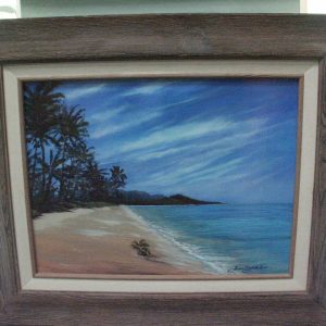Punaluu Beach by Susan Elizabeth Wolding