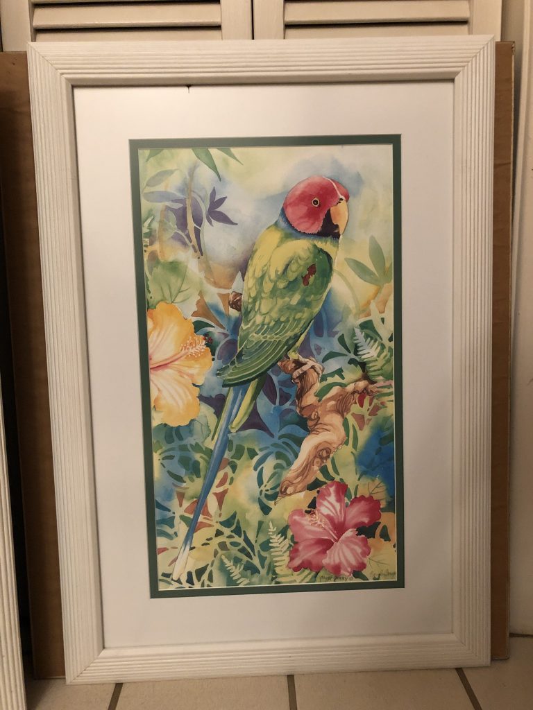 Red Headed Parrot by Carol Perry