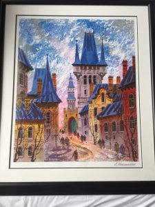 Streets of Old Prague by Anatole Kransyansky