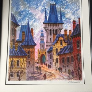 Streets of Old Prague by Anatole Kransyansky