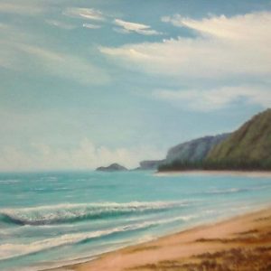 Turtle Islands Oahu by Susan Elizabeth Wolding