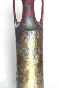 Two-handled Raku Vase by William Turner