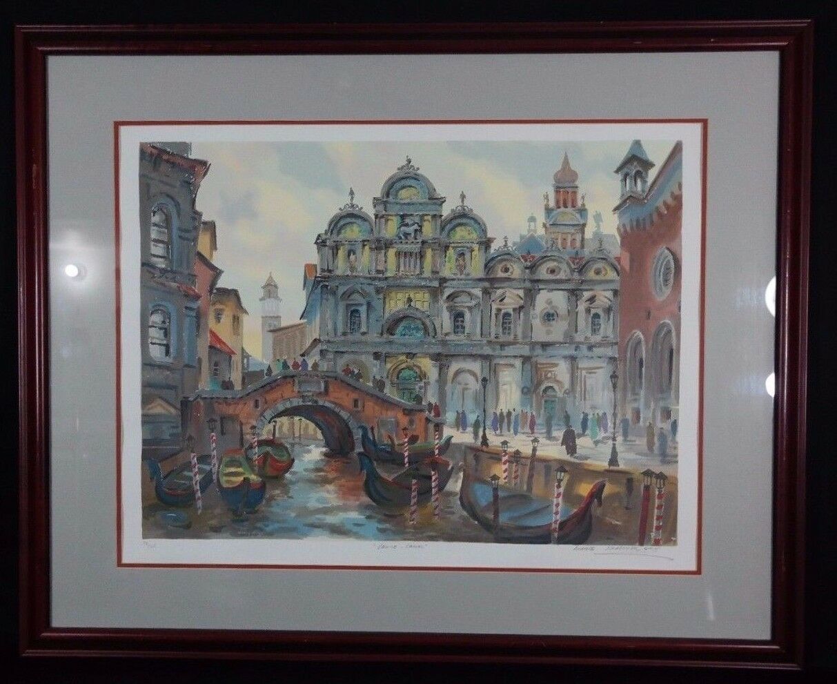 Venice Canal by Anatole Kransyansky