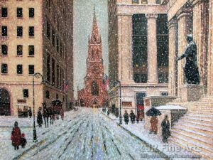 Wall Street 1915 by Patrick Antonelle