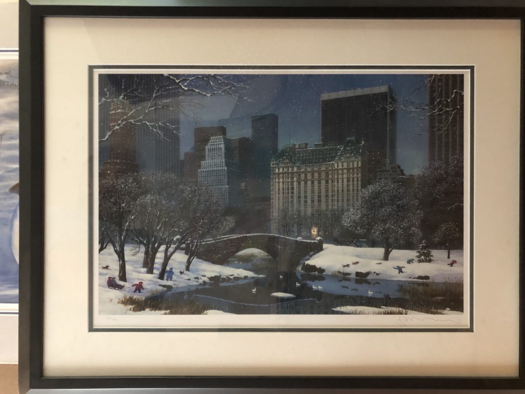 Winter in Central Park by Alexander Chen
