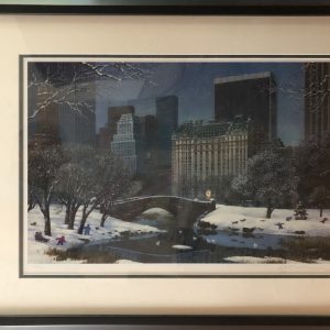 Winter in Central Park by Alexander Chen