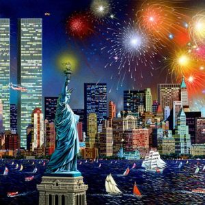 Manhattan Celebration by Alexander Chen