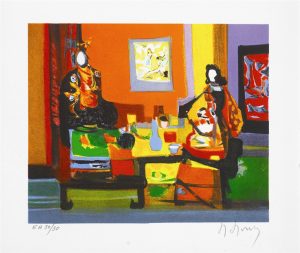 Interieur Japonais by Marcel Mouly