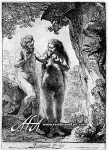 Adam and Eve by Armand Durand