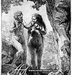 Adam and Eve by Armand Durand