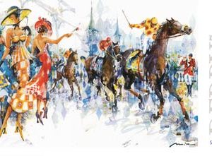 Kentucky Oaks/ Derby by Misha Lenn