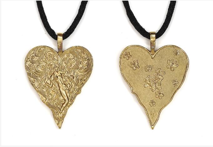 Heart Pendant by ERTE