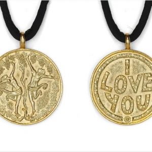 I Love You Medallion/ Pendant by ERTE