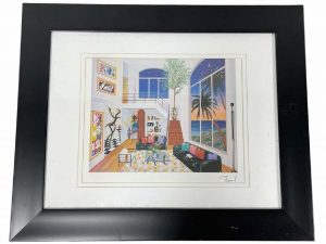 Interior with Three Matisse by Fanch Ledan