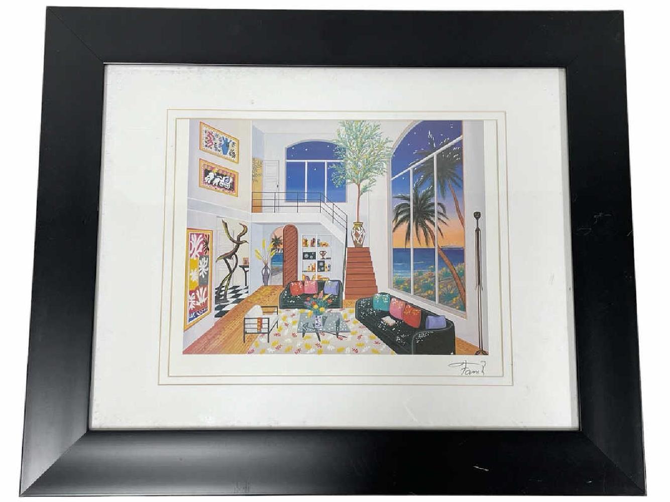 Interior with Three Matisse by Fanch Ledan