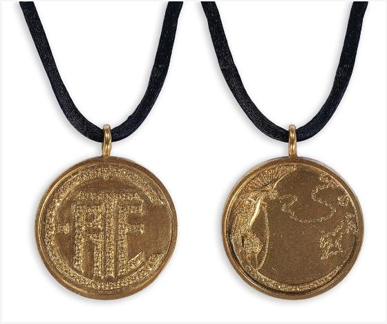 Parrot Medallion by ERTE