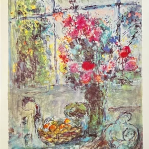 Fruits and Flowers by Marc Chagall