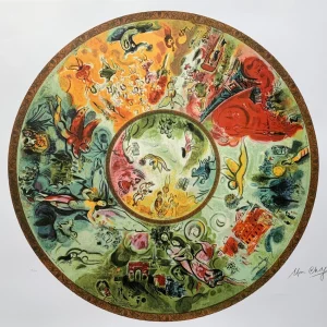 Paris Opera Ceiling by Marc Chagall