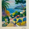 Paysage au 3 Enfant by Jean Claude Picot